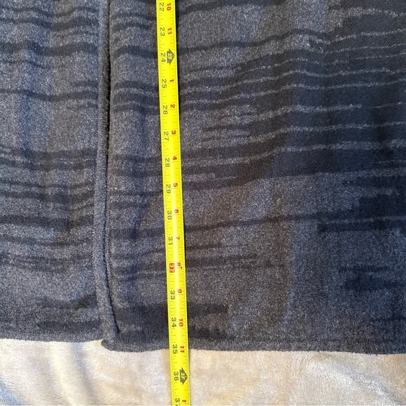 Pure J. Jill Knit Cardigan Size 3X Gray Black Comfy Warm Soft Plus Size Casual - Picture 9 of 9